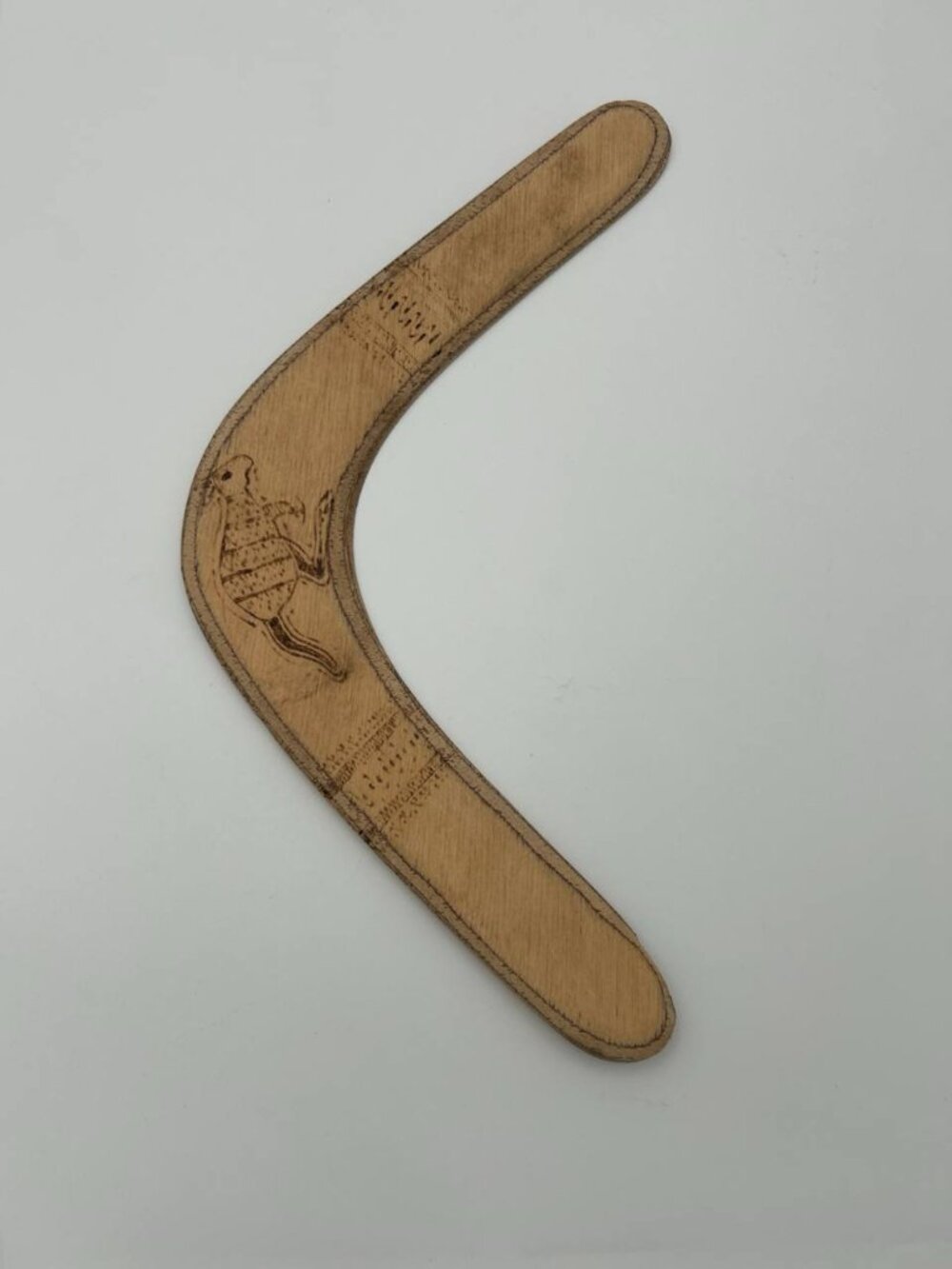 Vintage Sportscraft Wooden Returning Boomerang Hand Crafted
